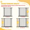 PawHut Hunde Absperrgitter ohne bohren Schutzgitter Produktbild-Vorschau 5