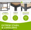 Juskys 3er Metall Regalsystem Easy - 1 Eckregal & 2 Produktbild-Vorschau 7