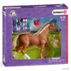 Schleich - Tierfiguren, Englisches Vollblut mit Decke; Produktbild-Vorschau 5