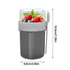 MüSlibecher to Go, Joghurtbecher to Go 450ml + 250ml, Produktbild-Vorschau 2