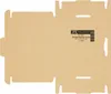 A flat, unfolded cardboard box. Produktbild-Vorschau