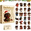 3D Dackel Adventskalender 2026 – 24 Figuren zum Sammeln, Produktbild-Vorschau 1