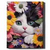 Oh Art! – Malen nach Zahlen Set Kätzchen – 40x50cm, mit Produktbild-Vorschau 1