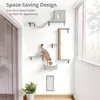 PawGiant 5-in-1 Kletterwand Katzen Set, Stabiles Holz Produktbild-Vorschau 5