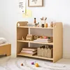 Petite Amélie Kinderregal Ellipse – Natur – Spielzeugregal Produktbild-Vorschau 1