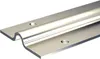 A close-up, angled view of a metal sliding door track on a white background. Produktbild-Vorschau