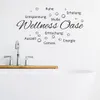 GKA Wandtattoo Wellness Oase Badezimmer Bad Wandaufkleber Produktbild-Vorschau 2