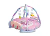 Tapis d'éveil avec trapèze et sons, Happy, rose Voir les images du produit 2