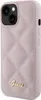 Guess Hülle Gesteppt Metall Logo Etui Für Iphone 15  - Rosa Produktbild-Vorschau 3