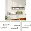 The Living Store Wandregale mit Stangen 2 Stk. Grau Sonoma Produktbild-Vorschau 1