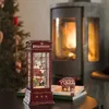 LED "Cabine téléphonique avec Père Noël", remplie d'eau, 5h Voir les images du produit 6