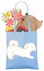 Mr. & Mrs. Panda Tote Bag Maltipoo Lebensretter - Sky Blue Produktbild-Vorschau 3
