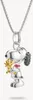 Collana Snoopy con ciondolo Woodstock in pavé PEANUTS Anteprima dell’immagine prodotto 1