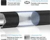 Tuyau d'évacuation d'air en PVC flexible Ø 150 mm, 5 m p. Voir les images du produit 11