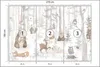 Muralo Vlies Fototapete für Kinderzimmer WALDTIERE Bäume Produktbild-Vorschau 2