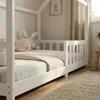 Kinderbett 90x200 mit Rausfallschutz und Lattenrost, Produktbild-Vorschau 3