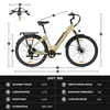 E-Bike Cityrad E3-SE E-Fahrrad 648WH Pedelec, 36V 18 AH 120 Produktbild-Vorschau 5