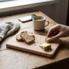 Deska Do Krojenia Śniadaniowa Do Kuchni Kuchenna Drewniana Podgląd zdjęcia produktu 3
