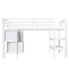 Flieks Etagenbett 90x200cm mit Schubladen und Regal, Produktbild-Vorschau 9