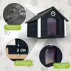 Outentin Hundehütte Outdoor Isoliert für Große Hunde – Produktbild-Vorschau 4