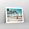 Poster - Poster ohne Rahmen - Strand Miami Florida - 50x40 Produktbild-Vorschau 7