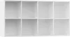 vidaXL Libreria/Sideboard Bianco 66×30×130 cm Materiale a Anteprima dell’immagine prodotto 9