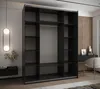 MEBLE KRYSPOL LUX 3 Schrank - 245,5x190x64cm - Schwarz, Produktbild-Vorschau 5
