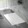 LuxeBath Duschwanne 120x70cm Weiß Extra flache SMC Produktbild-Vorschau 9
