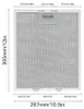 2x Trade-Shop Metallfettfilter kompatibel mit Whirlpool Produktbild-Vorschau 2