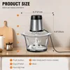 Zerkleinerer, 300W Zerkleinerer, Gemüseschneider mit 2L Produktbild-Vorschau 7