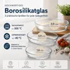 Auflaufform 3er Set Glasbräter Bräter Ofenform Lasagne Form Produktbild-Vorschau 9