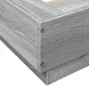 Design Bettgestell mit LED Grau Sonoma 160x200 cm Produktbild-Vorschau 9