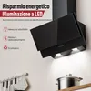 LEVIVO Cappa aspirante senza cornice A+++ da 60 cm per Anteprima dell’immagine prodotto 3