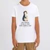 Mr. & Mrs. Panda Kleinkinder T-Shirt Pinguin Blumen 7-8 Produktbild-Vorschau 3