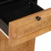 Badezimmerschrank Hellbraun 38 x 33 x 160 cm Holzwerkstoff Produktbild-Vorschau 7