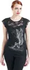 Spiral Direct T-Shirt Damen Enslaved Angel schwarz M Produktbild-Vorschau 3
