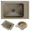Granitan - Lavatoio - Lavandino 58x38 cm - Lavello beige - Anteprima dell’immagine prodotto 1
