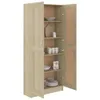 vidaXL Bücherschrank Sonoma-Eiche 82,5x30,5x185,5 cm Produktbild-Vorschau 16