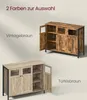 VASAGLE Sideboard, 100 x 35 x 75 cm, verstellbaren Ablage, Produktbild-Vorschau 6