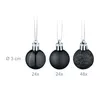 Set di 96 palline natalizie Relaxdays, palline Anteprima dell’immagine prodotto 4
