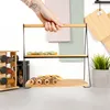 Vilde | 2-stöckige Etagere - 28x20x27,5 cm - Bambus und Produktbild-Vorschau 5
