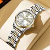 Quarzuhr Quartz Edelstahl Uhr für Damen modisch und leger, Produktbild-Vorschau 6