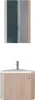 Set mobile lavabo angolare KODA + mobiletto specchio Anteprima dell’immagine prodotto 2