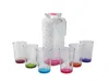 LAV 7-teiliges Karaffen-Set, 1 Glaskaraffe mit 1,2L und 6 Produktbild-Vorschau 2