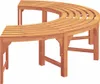 vidaXL Baumbank, 4 sedadlá, 210 x 80 x 45 cm, masívne Náhľad obrázku produktu 4