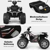 COSTWAY 12V quad elettrico per bambini con fari, mini quad Anteprima dell’immagine prodotto 7