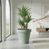 Fioriera in plastica XXL rotonda - Ø 58 cm / verde chiaro - Anteprima dell’immagine prodotto 7