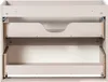 Waschtisch und Hängesäule 80cm Riva mit 2 Schubladen, Produktbild-Vorschau 3