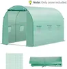 Polyethylenfolie, 3x2x2m, Ersatzfolie mit 6 Fenster, für Produktbild-Vorschau 1