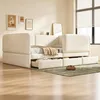 Flieks Kinderbett mit Rausfallschutz, Schlafsofa 140x200cm Produktbild-Vorschau 2